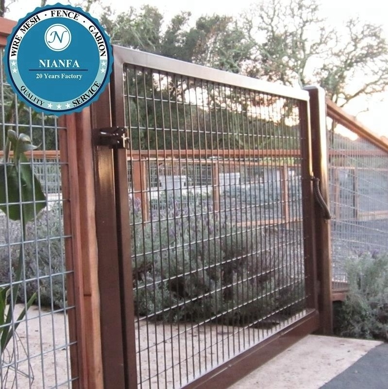 high quality Wire mesh fence walk through gates