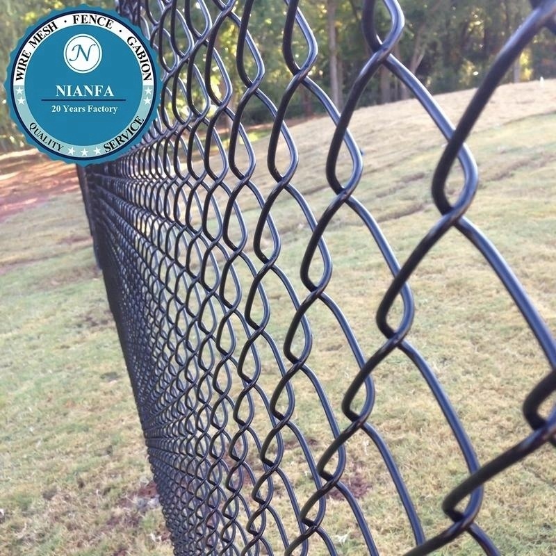 Malaysia Used China Supplier 60*60mm hot dipped galvanized diamond wire mesh chain link fence