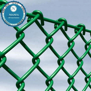 cheap wholesale price galvanized iron security used chain link fence for sale