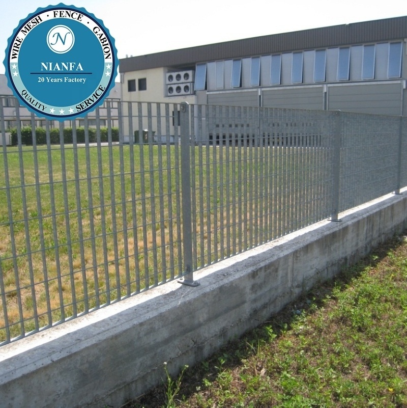 Publish area modular galvanized steel Fence/ grill design for boundary wall garden border fencing/ steel grating metal fences