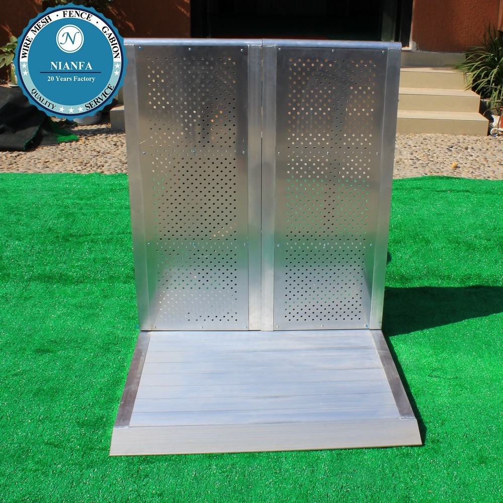 Aluminum Mojo Barrier Crowd control Barrier,Steel Cheap crowd control fence