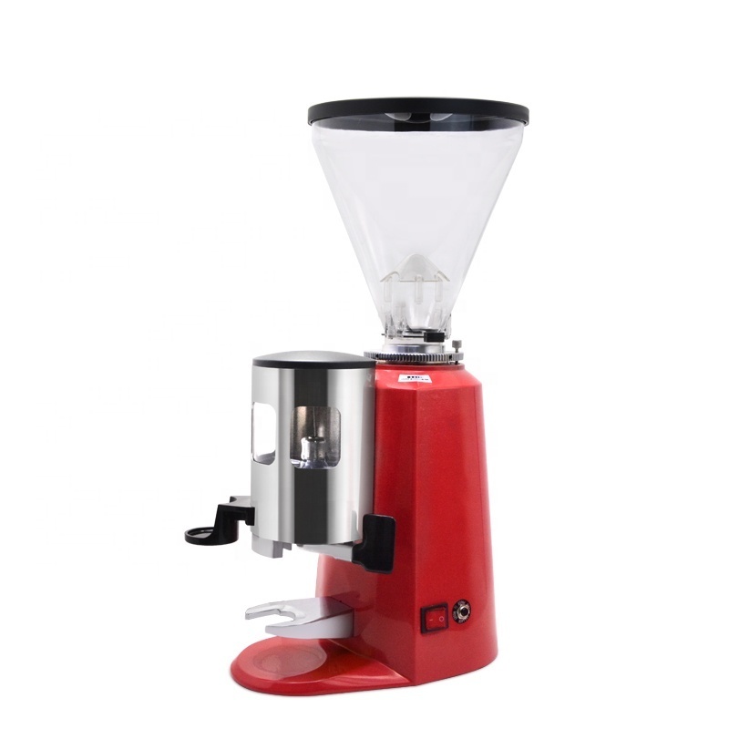 NIBU Commercial Stainless Steel Burr Coffee Grinder Automatic Espresso Coffee Grinders Electric For Cafe