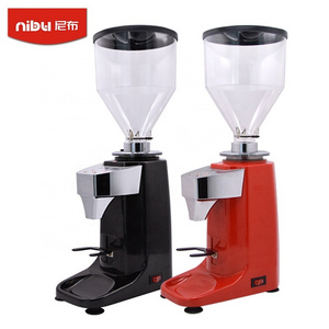 Nibu Professional Commercial Coffee Grinder Flat Burr Industrial Cafe Mill Electric Espresso Coffee Bean Grinder