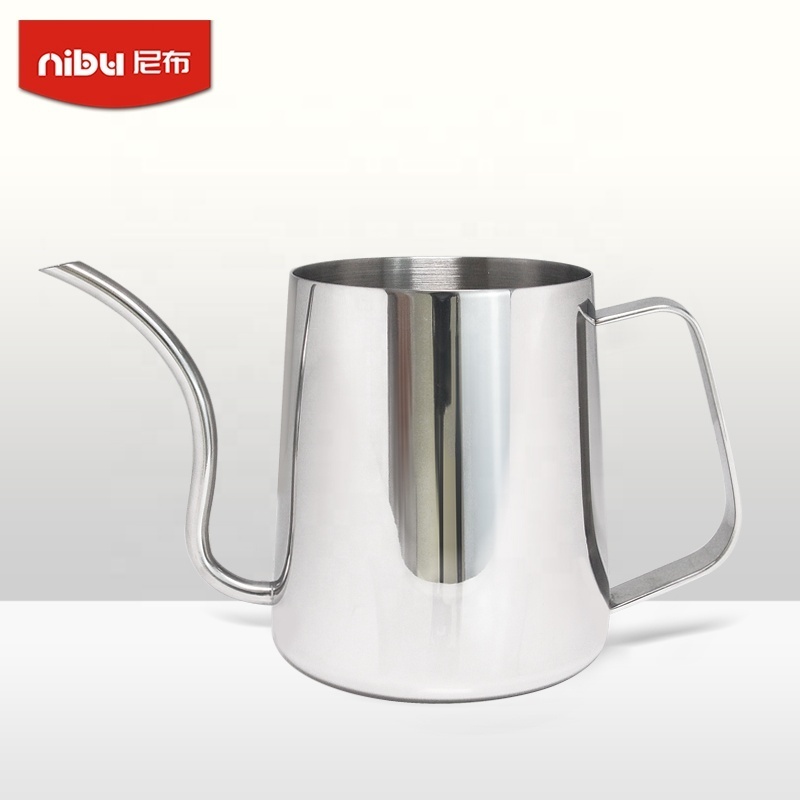 NIBU Best Price Portable Hand Camping Pour Over Stainless Steel Gooseneck Coffee Drip Kettle Coffee Pot