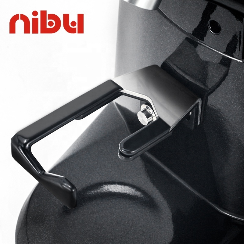 NIBU Professional Electric Espresso Bean Grinding Machine 64mm Italian Coffee Mill Flat Burr Coffee Grinder