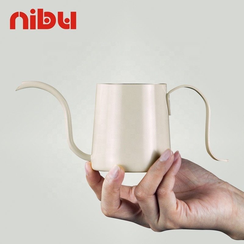 NIBU New Design Stainless Steel Hand Brew Pour Over Coffee Pot Gooseneck Coffee Kettle For Drip Coffee