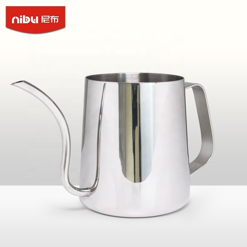 NIBU Best Price Portable Hand Camping Pour Over Stainless Steel Gooseneck Coffee Drip Kettle Coffee Pot