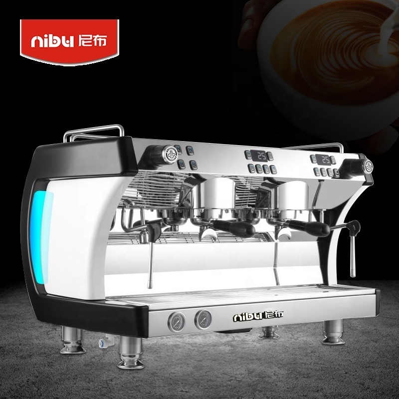 Professional 2 Boiler Double Group Cappuccino Italian Expresso Coffee Maker Automatic Cafe Espresso Coffee Machine