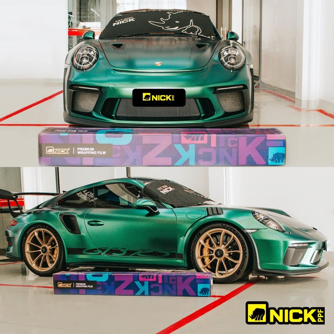 Economical Electro-optic Emerald Green Car Wrap Vinyl Film Car Body Stickers Air Release Fast Vinilo Para Carro Exterior