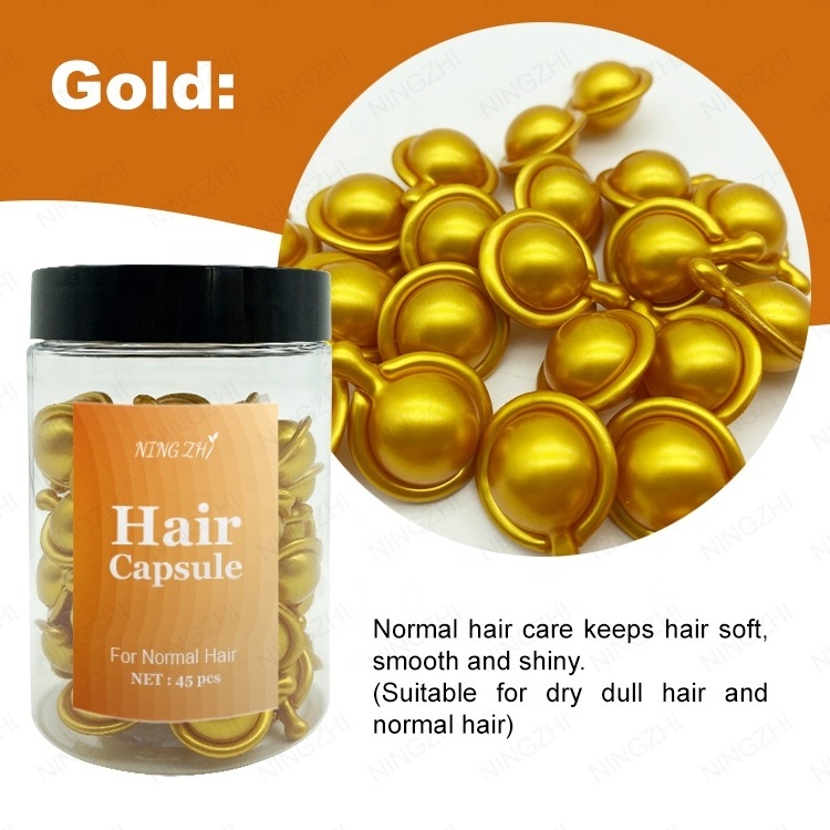 Professional hair care hair repair vitamin E capsule for repairing dry and damaged hair