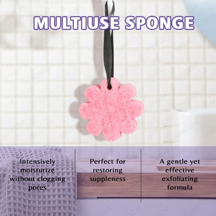 Custom Natural Body Clean Skin-friendly Wash Shower Tool Exfoliating Bath Soap Sponge With Soap In It