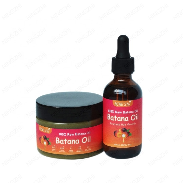 Private label cheap price free design batana oil hair products treatment from honduras