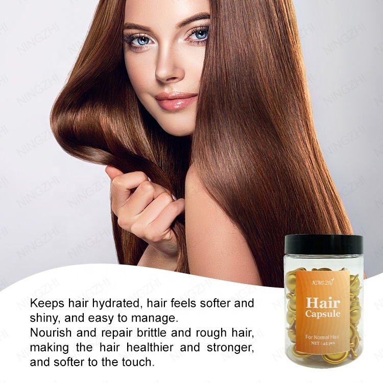 Professional hair care hair repair vitamin E capsule for repairing dry and damaged hair