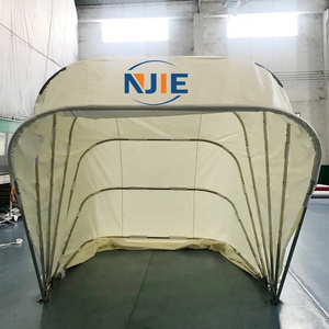 Movable folding and Car Garage Rainproof Fire retardant Parking Shed thickened and warm Car Cover