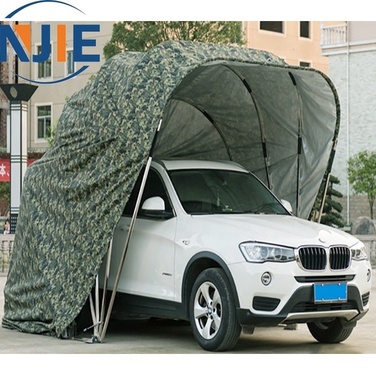 Popular hot dip galvanized foldable mobile car garage for cars