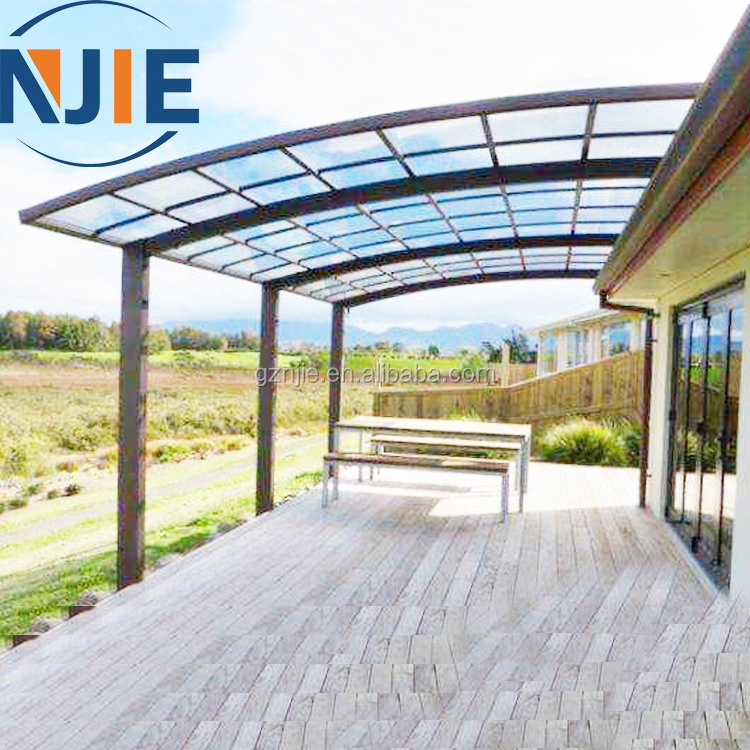 Easy use cantilever carport canopy with carport solar panel