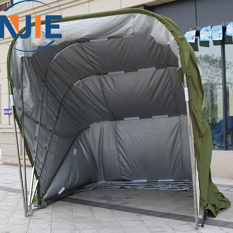 Movable folding and Car Garage Rainproof Fire retardant Parking Shed thickened and warm Car Cover