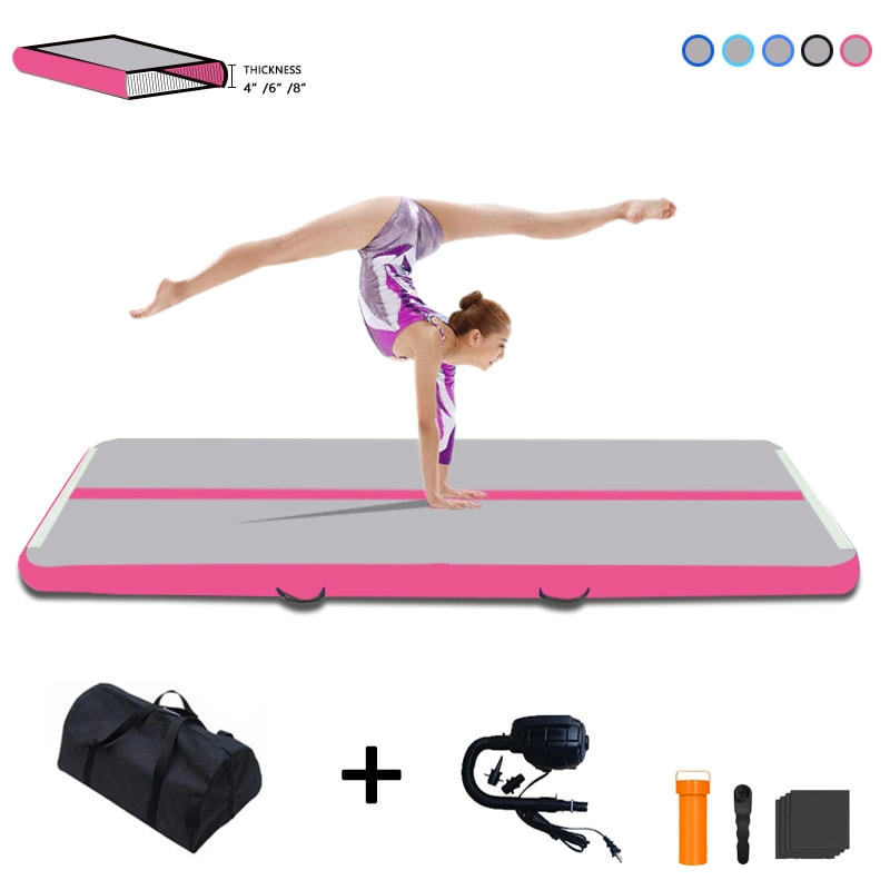 Naiya Air Cushion Giant Inflatable Air Roller Gymnastics Mat Gymnastics Crash Mat