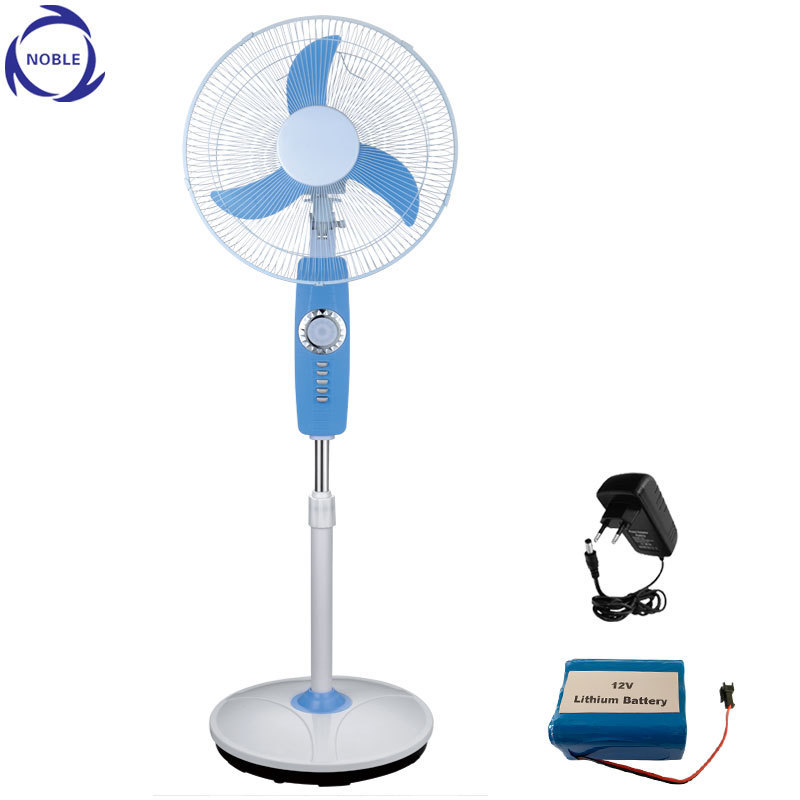 China factory 16inch/18inch solar ac/dc adjustable portable mini rechargeable ceiling fan