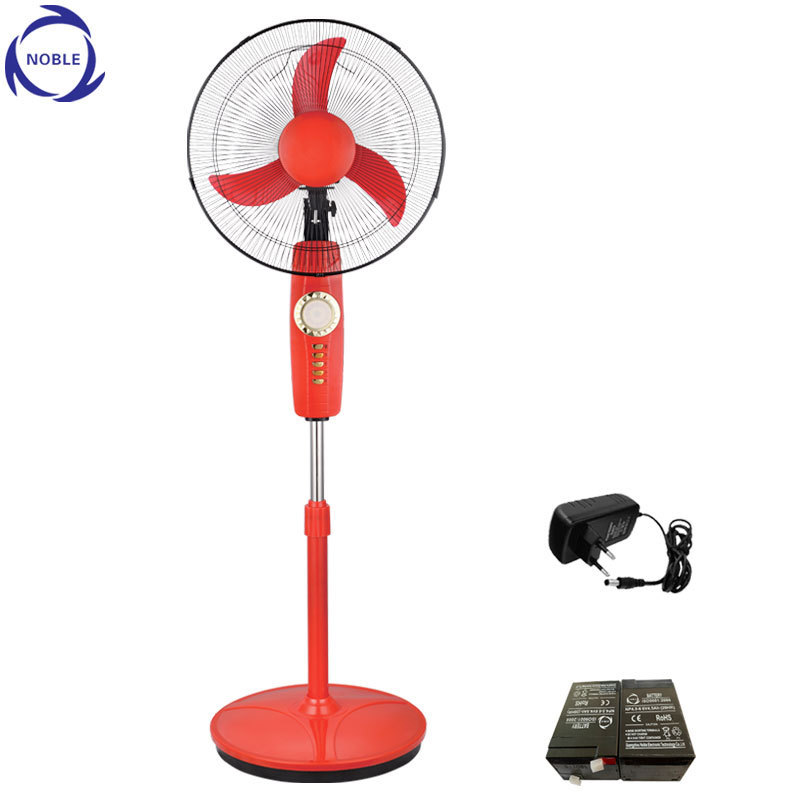 China factory 16inch/18inch solar ac/dc adjustable portable mini rechargeable ceiling fan