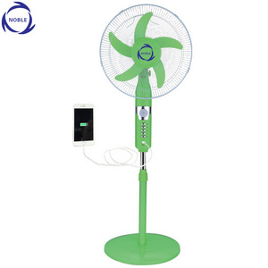 16'' 18" Solar DC fan 12v oscillating stand fan parts