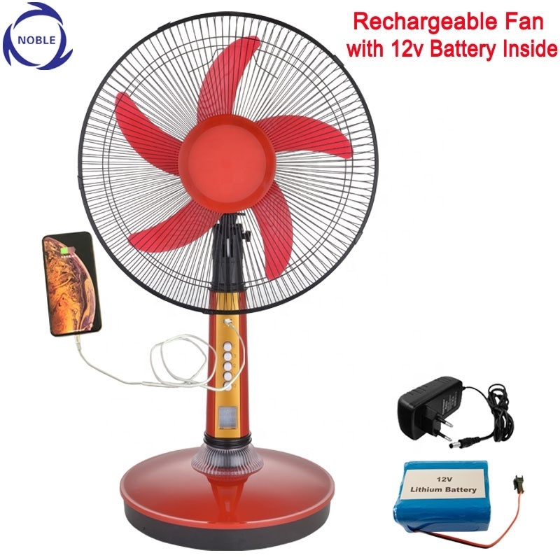 15w 16inch 18inch solar ac dc solar rechargeable fan