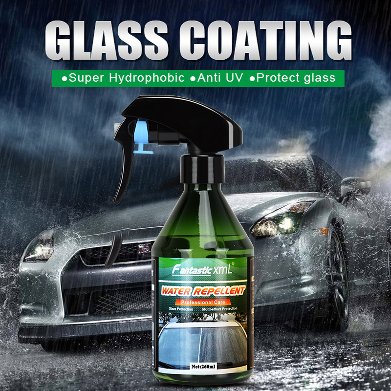 Professional Water Repellent Glass Coating Super Hydrophobic Windshield Nano Coating 260ML