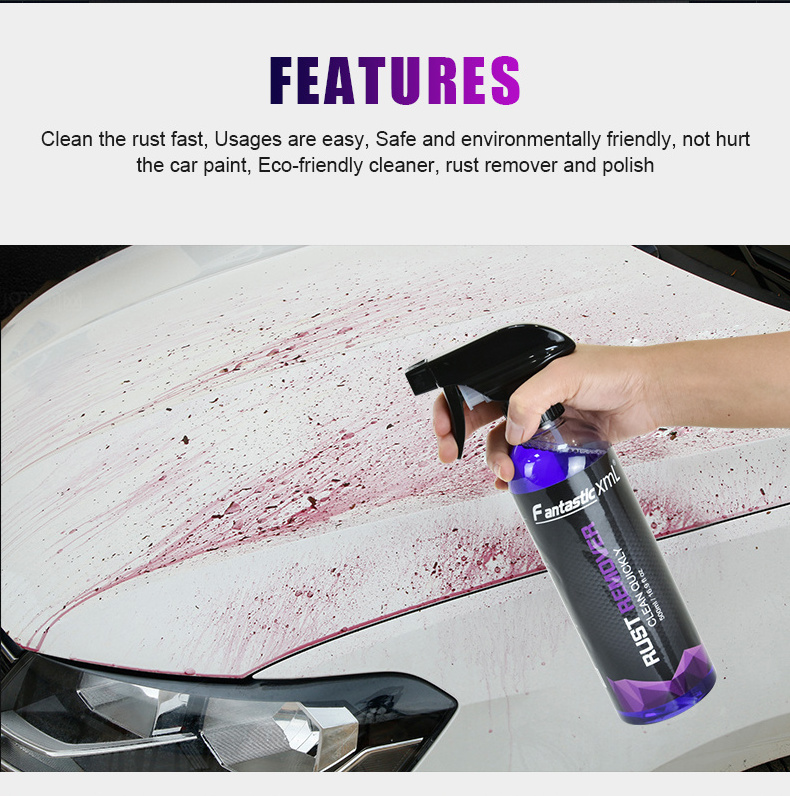 Promotional price wheel hub car paint iron powder remover for car care Anti Rust Remover