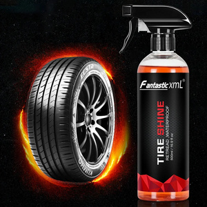 Long Lasting Super Shine Dressing for Tires Trim High Glossy Wet Wheel Look Spray Tyre Renew Restore