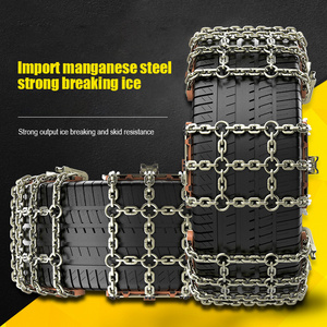 Hot Sale Car Suv Truck Tire Alloy Steel Snow Chain Anti-skid Chain Car Tire Wheel Safety Iron Chain