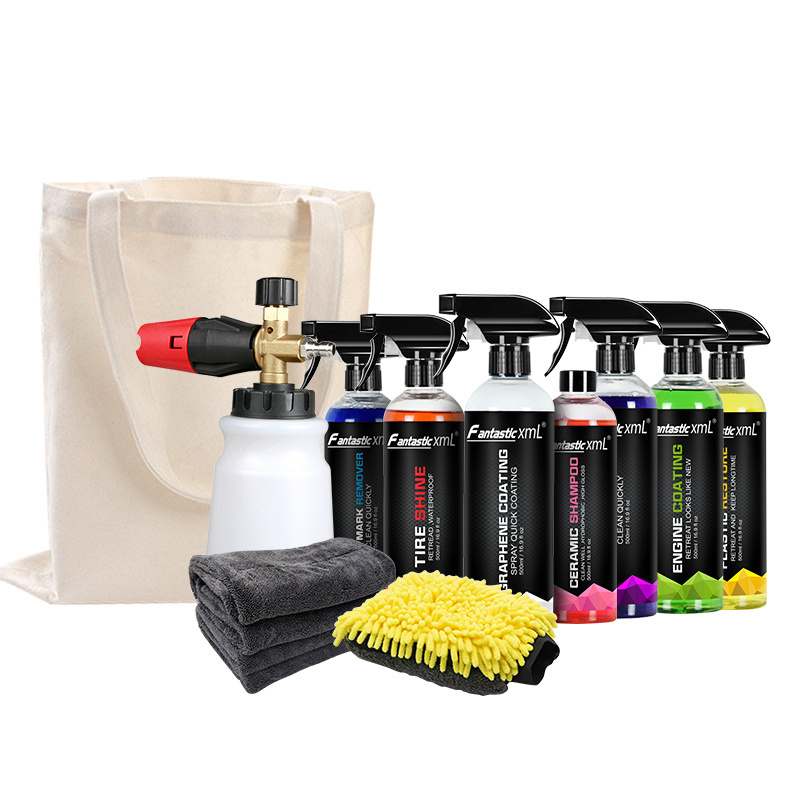 car care kitaccessories universal external cleaning tyre spray paint Body polish other car cleaning set