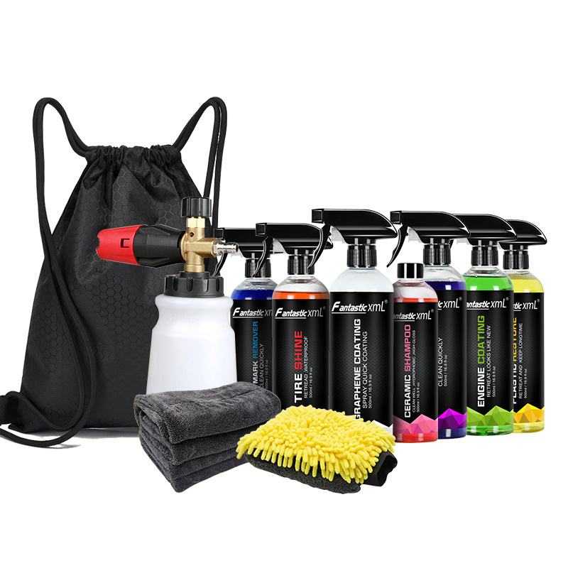 car care kitaccessories universal external cleaning tyre spray paint Body polish other car cleaning set