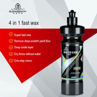 Private Label Car Wax Polishing 4 in 1 Multi-function Scratch Remove 500ml Polish Compound One Step Car Polish Wax