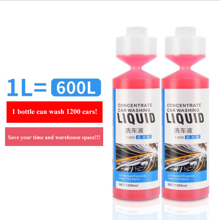 super high quality concentrated touchless car wash shampoo wax snow foam car wash and wax shampoo