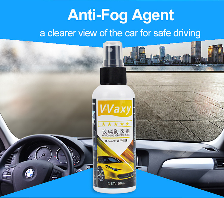 Hottest Selling 150ml Anti-fog Agent Waterproof Rainproof Anit-fog Spray for Car Window Glass