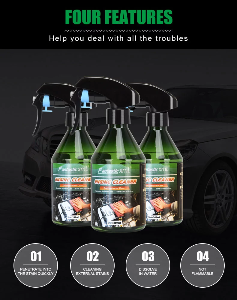 New car care product car detailing super effective eco friendly anti stains car interior cleaner