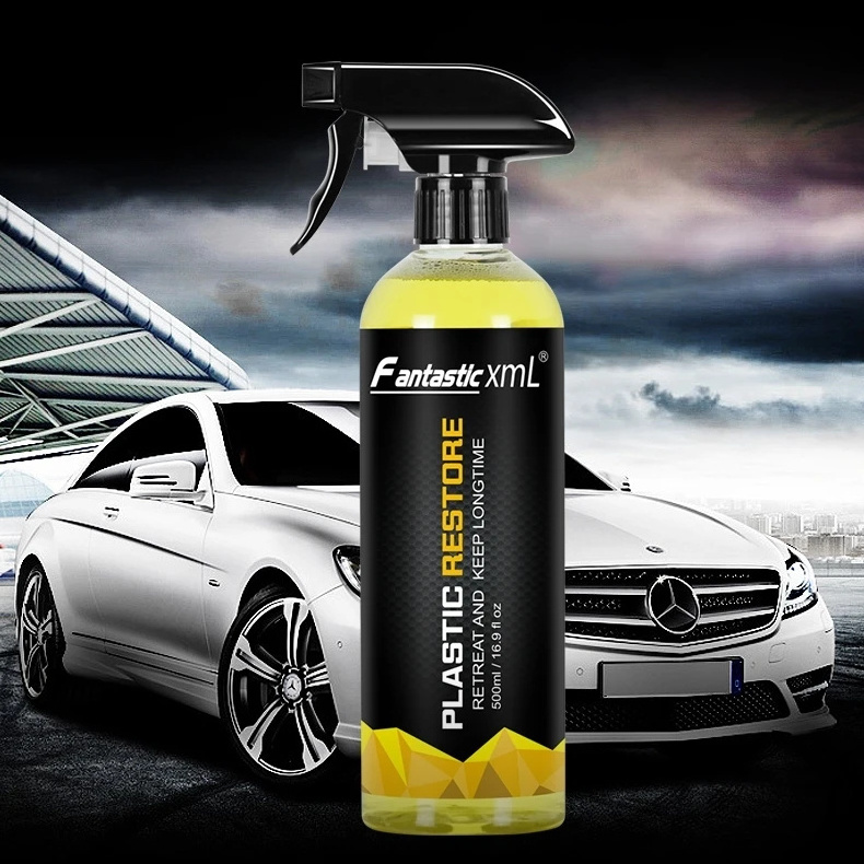 Customized High Efficient 500ml Plastic Renew Restorer Plastic Rubber Restoration for Cars