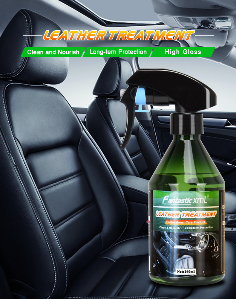 Fantastic xml Nano SiO2 Protection Coat Car Interior Dashboard Seat Leather Restore Treatment Spray 260ML