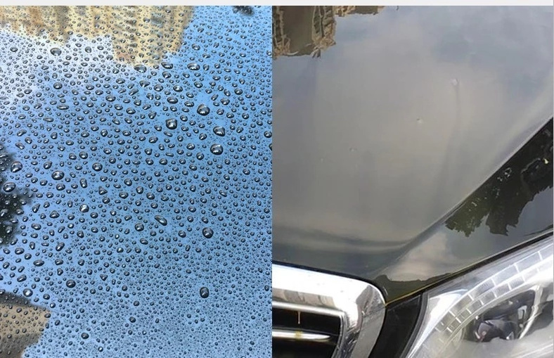 Hand Spray Ceramic Coating 9H Hybrid Ceramic Wax Scratch-Resistant Barrier SiO2 Shine Paint Sealant