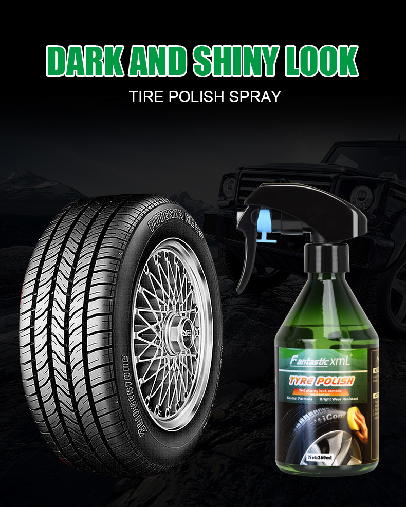 2021 Reasonable price Super hydrophobic automotive tire renewing polishing agent tire shine