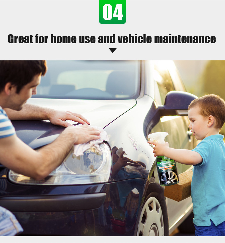 Factory Price Iron Powder Cleaner Liquid Quick Easy Rust Remover Car Care Clean Shampoo Wheel Cleaning