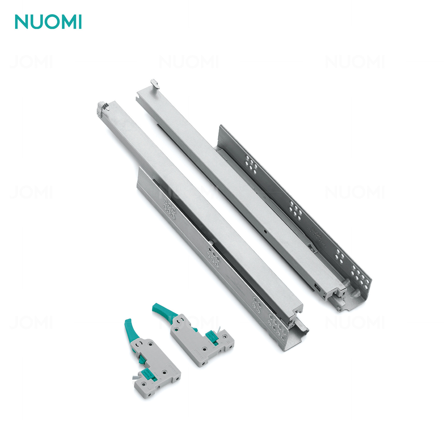 NUOMI Ease Series Soft Close Drawer Slide Drawer Runners Ball Bearing Slide Concealed Telescopic Channel Drawer Slide