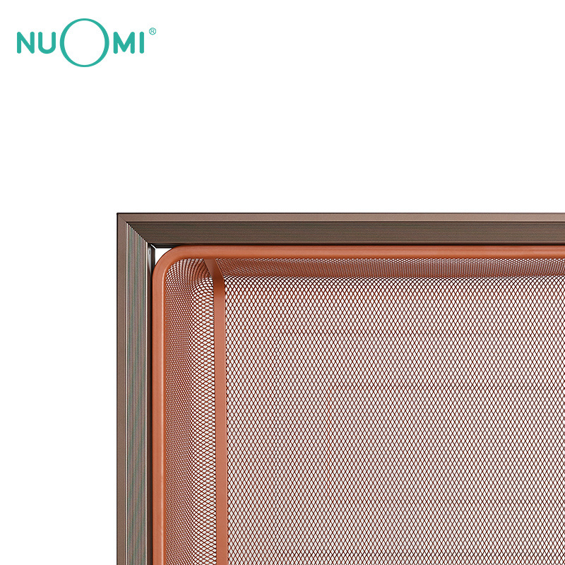 Nuomi Wardrobe Accessories Pull Out Rattan Wicker Basket Storage Drawers Soft Closing System