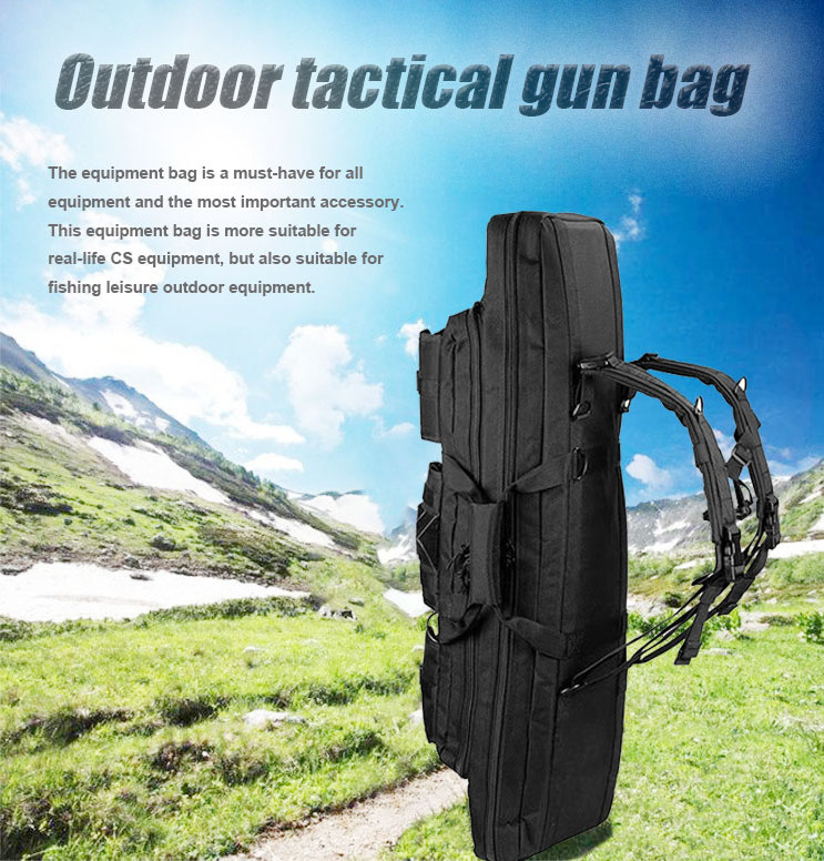 Outdoor Tactics Parachute Backpack Live Action CS Hunting Range Case Bag MOLLE Travel Transport Fishing Rod Backpack