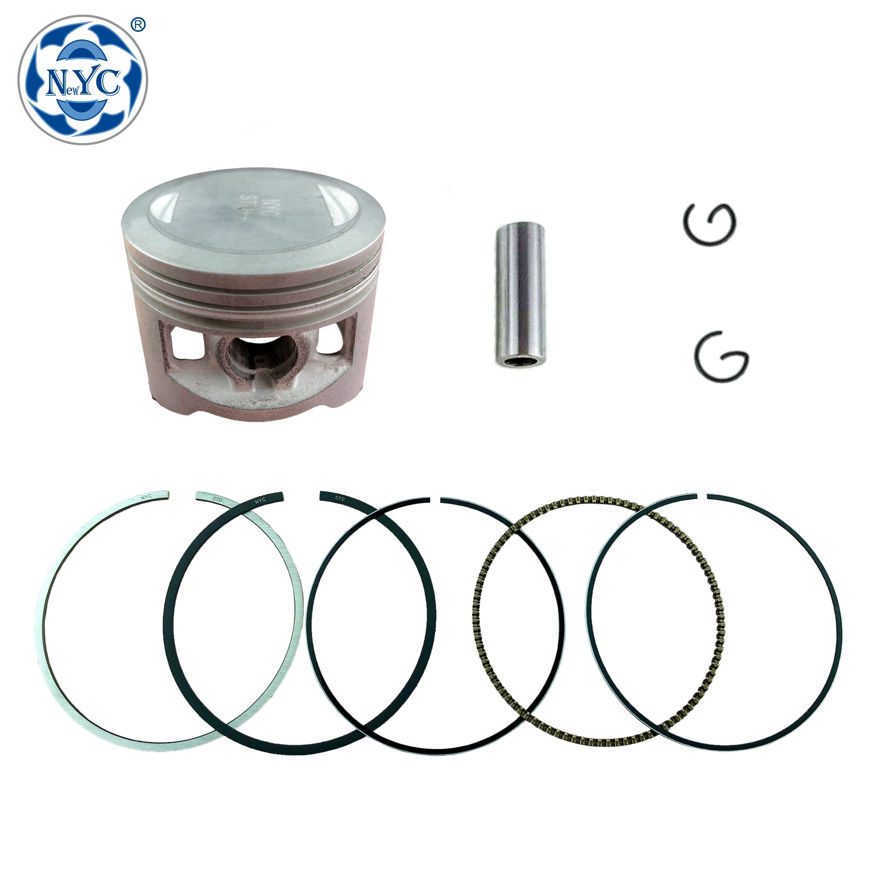 Hot Selling Motorcycle Parts Piston Kit For India Boxer 100cc Engine Piston Rider Motorcycle