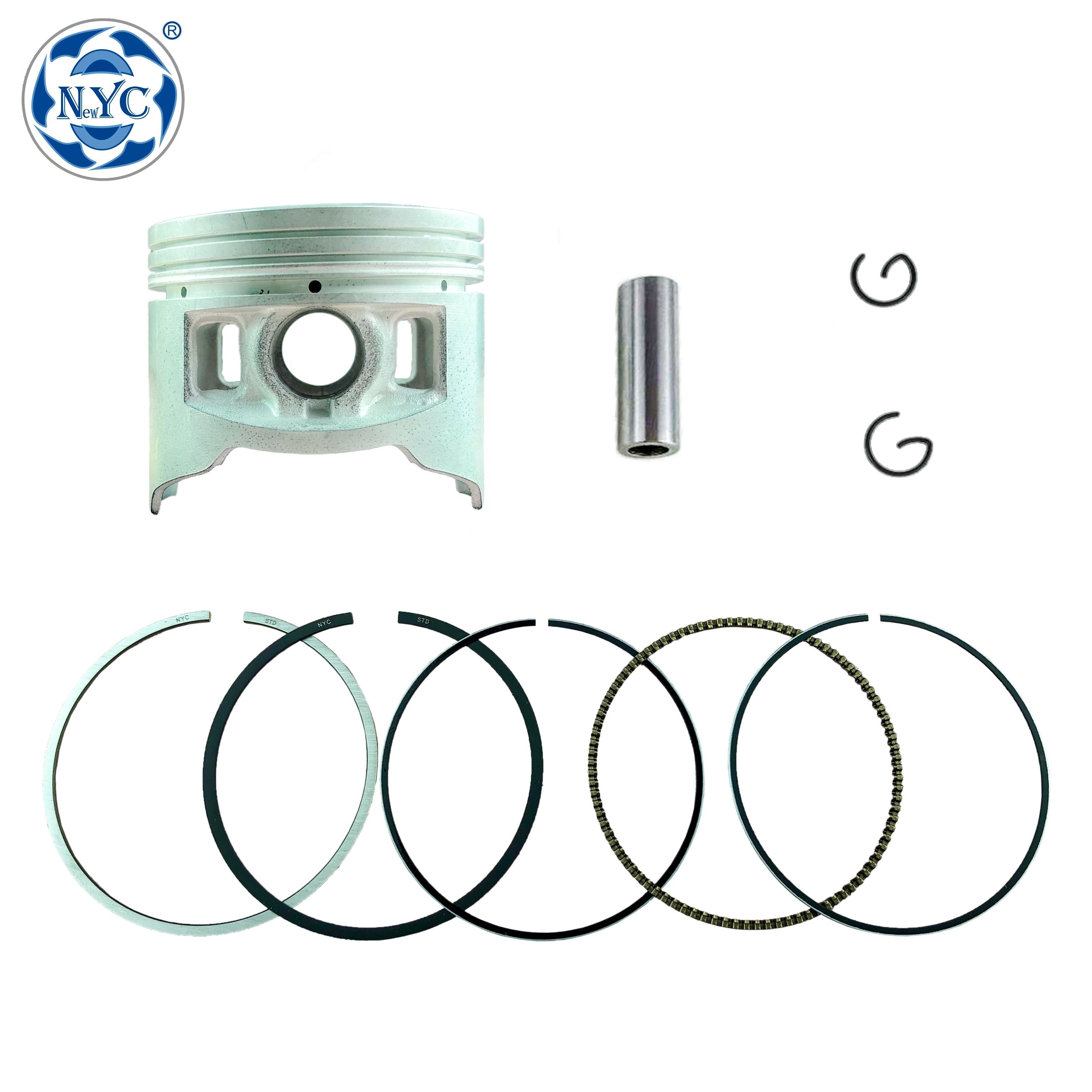 Hot Selling Motorcycle Parts Piston Kit For India Boxer 100cc Engine Piston Rider Motorcycle