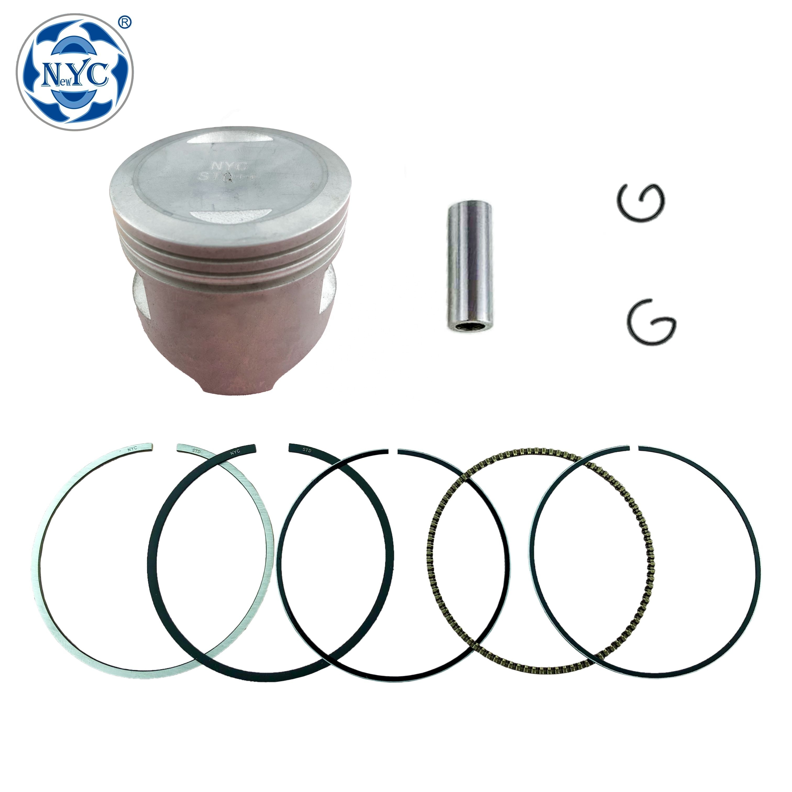 Hot Selling Motorcycle Parts Piston Kit For India Boxer 100cc Engine Piston Rider Motorcycle