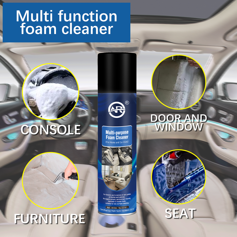 Car interior cleaner car wash liquid Multi-functional leather seat decontamination cleaner Foam interior cleaner