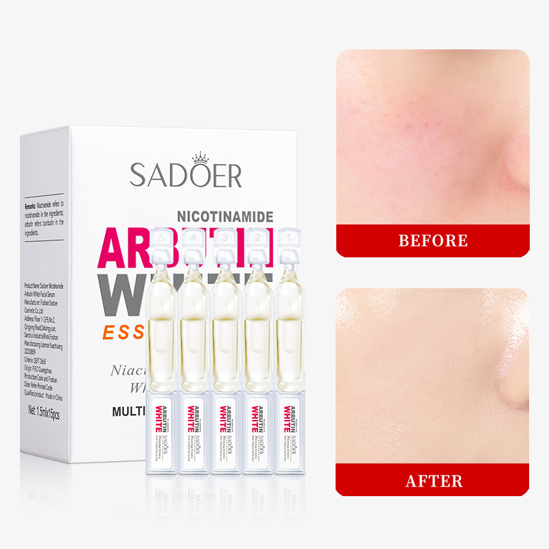 SADOER Wholesale Niacinamide Arbutin Hand Cream Whitening Serum Moisturizing Skin Care Jelly Gel Facial Mask