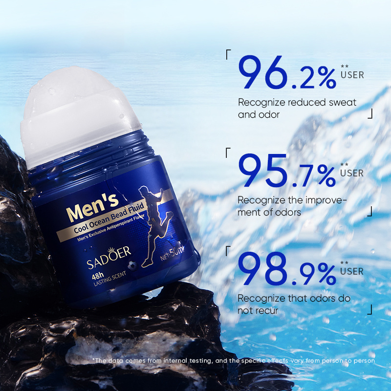 OEM SADOER best selling men natural ocean fragrance antiperspirant refreshing long lasting deodorant